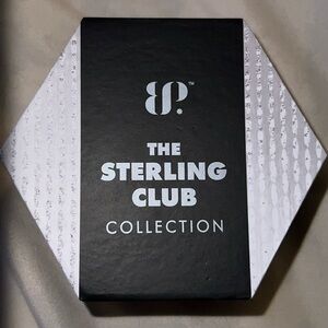 Beautiful Sterling Silver Brown Tourmaline CZ earrings